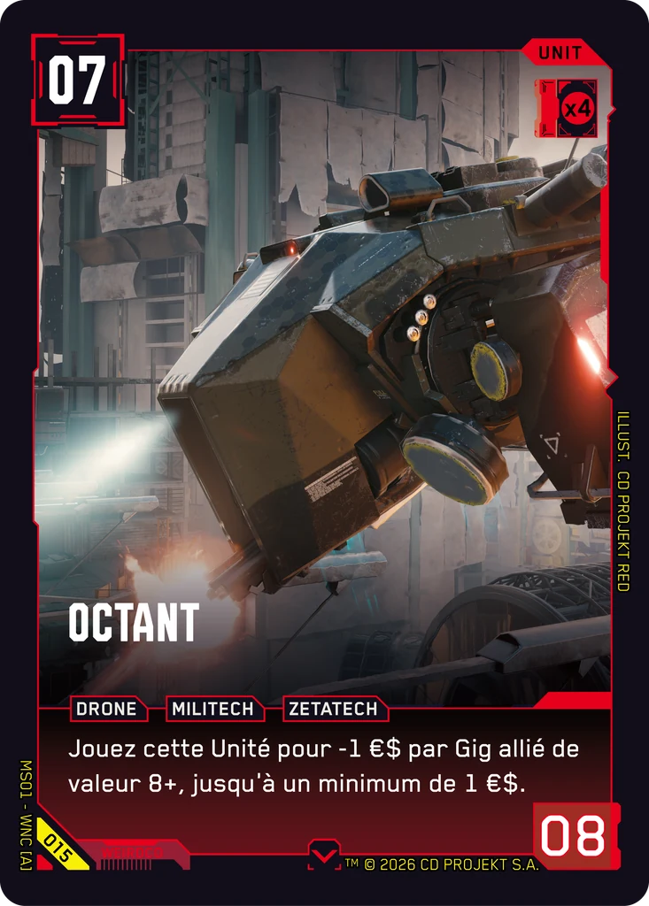 Octant 015 Normal Cyberpunk TCG card