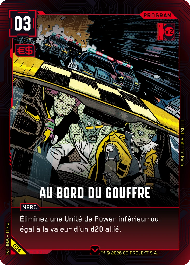 Over the Edge 034 Normal Cyberpunk TCG card