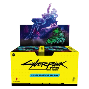 Welcome to Night City Booster Box Cyberpunk TCG sealed product