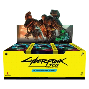 Welcome to Night City — Beta Booster Box Cyberpunk TCG sealed product