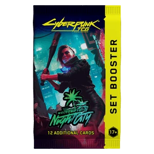 Welcome to Night City Booster Pack Cyberpunk TCG sealed product