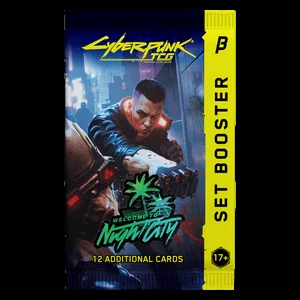 Welcome to Night City — Beta Booster Pack Cyberpunk TCG sealed product