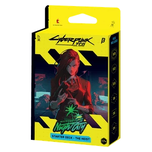 The Heist Starter Deck — Beta Cyberpunk TCG sealed product
