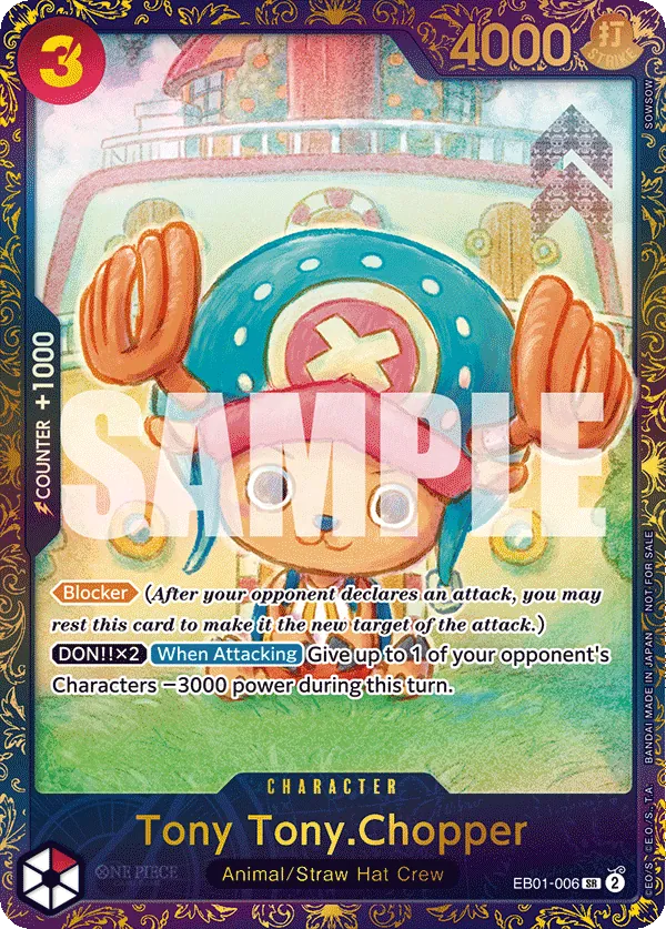 Tony Tony.Chopper EB01-006 Alternate Art