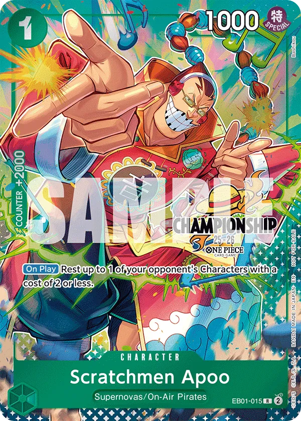 Scratchmen Apoo EB01-015 Alternate Art