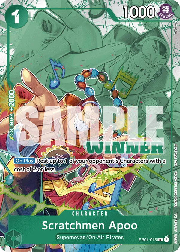 Scratchmen Apoo EB01-015 Full Art