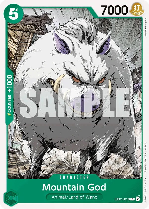 Mountain God EB01-018 Normal