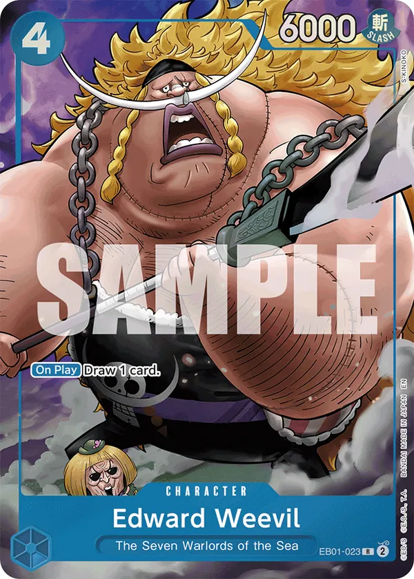 Edward Weevil EB01-023 Alternate Art