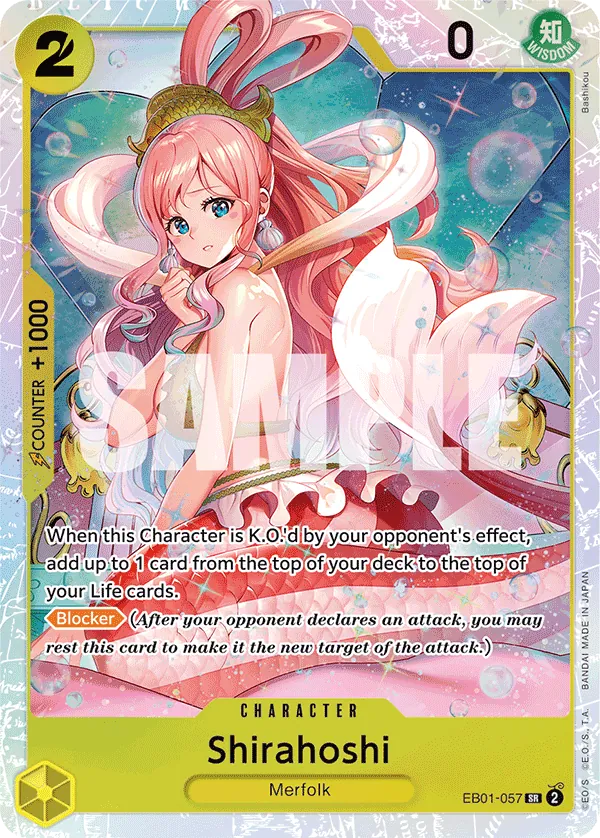 Shirahoshi EB01-057 Reprint