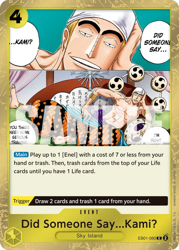 Did Someone Say...Kami? EB01-060 Pirate Foil