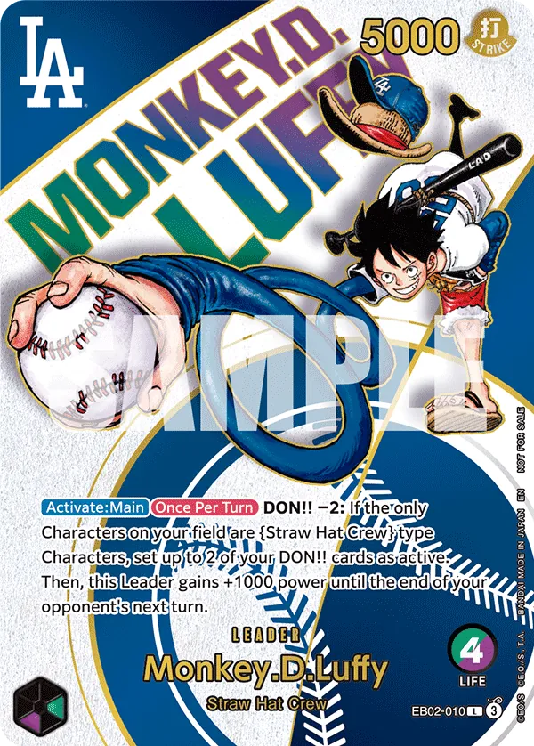 Monkey.D.Luffy EB02-010 Alternate Art