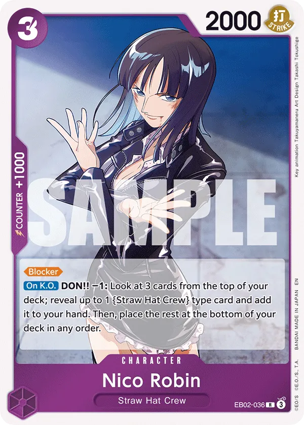 Nico Robin EB02-036 Normal