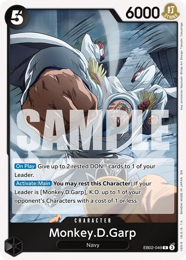 Monkey.D.Garp EB02-049 Normal