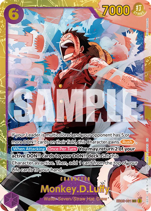 Monkey.D.Luffy EB02-061 Normal