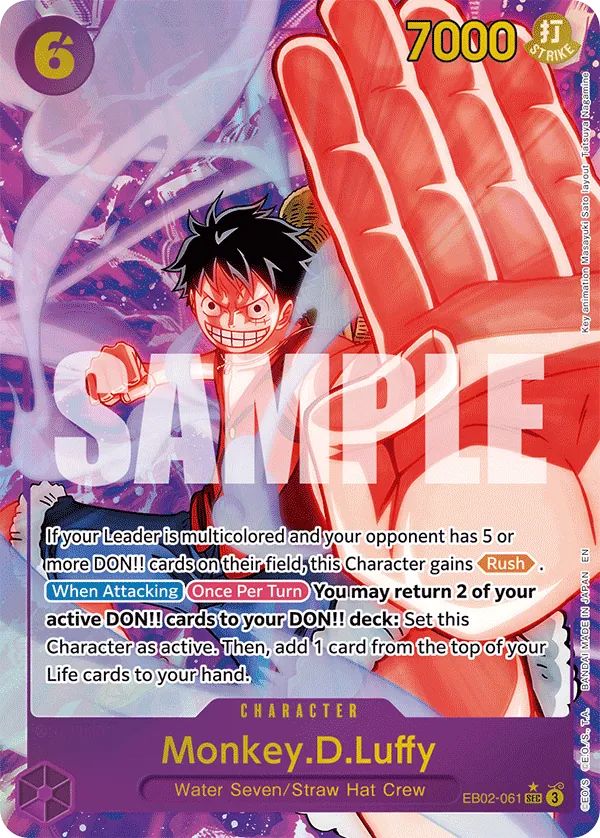 Monkey.D.Luffy EB02-061 Parallel