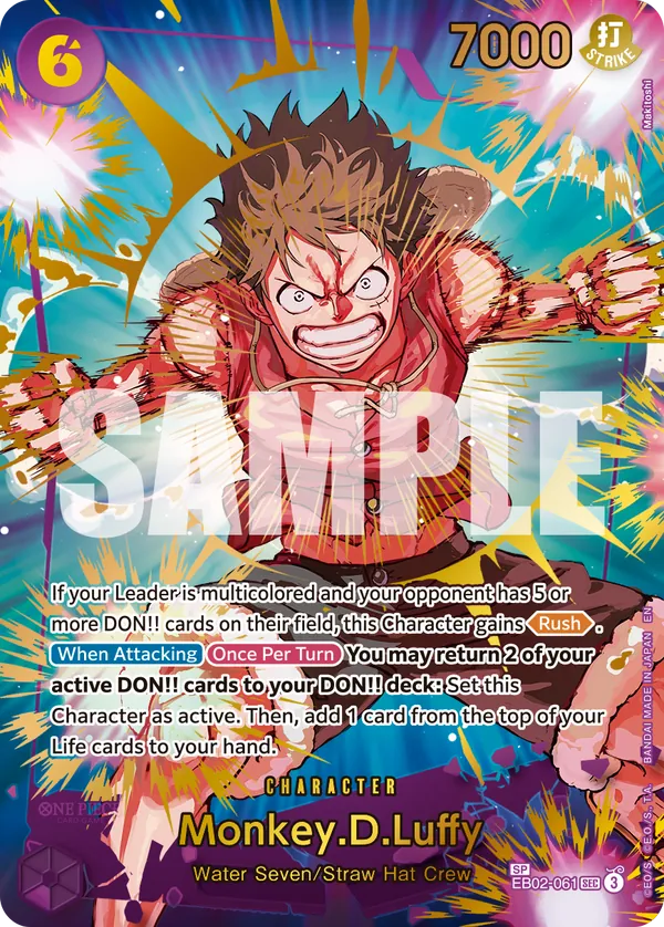 Monkey.D.Luffy EB02-061 Alternate Art