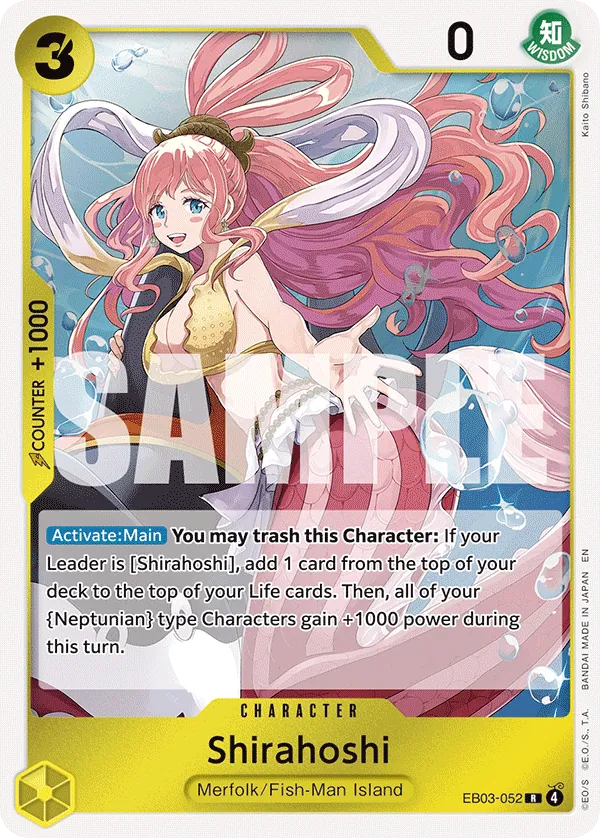 Shirahoshi EB03-052 Normal