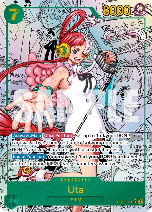 Uta EB03-061 Manga Rare