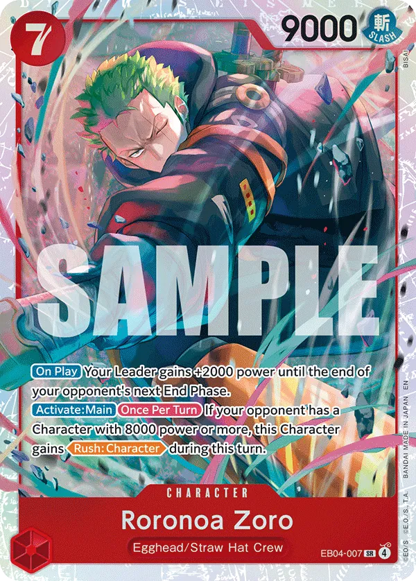 Roronoa Zoro EB04-007 Normal