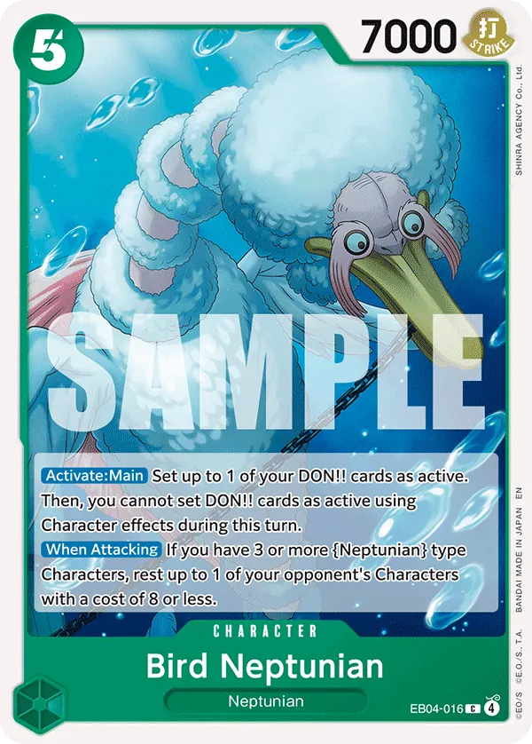 Bird Neptunian EB04-016 Alternate Art