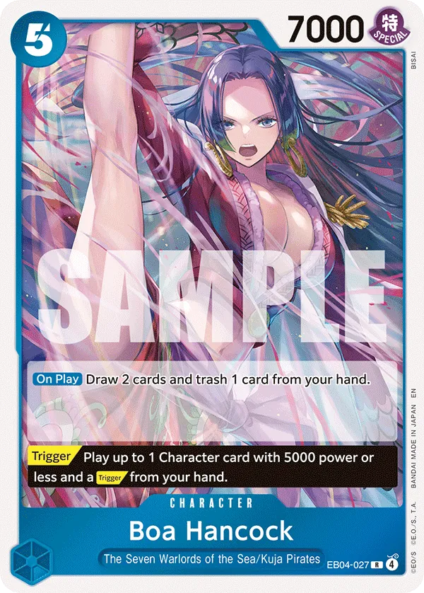 Boa Hancock EB04-027 Alternate Art