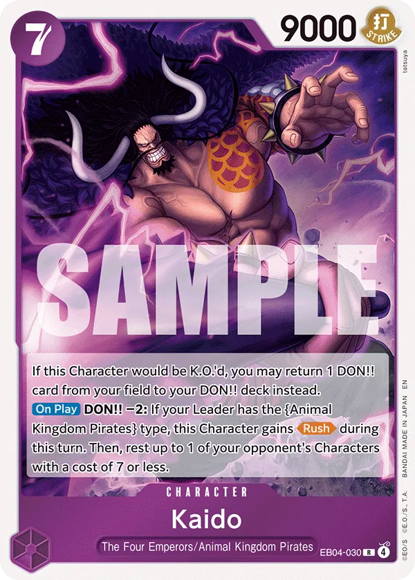 Kaido EB04-030 Alternate Art