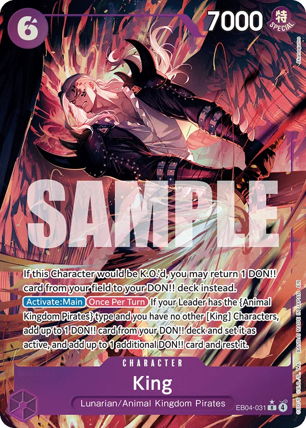 King EB04-031 Alternate Art