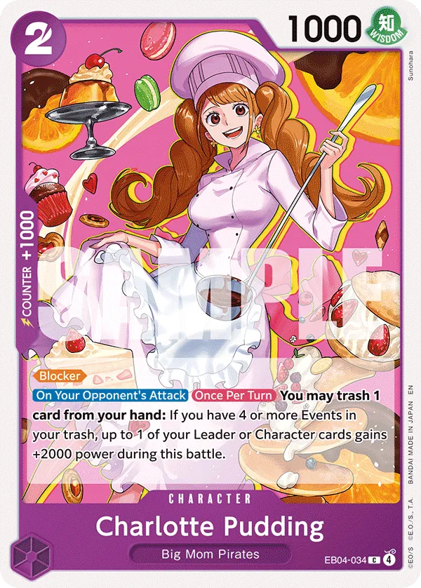 Charlotte Pudding EB04-034 Alternate Art