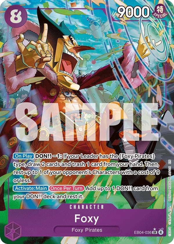 Foxy EB04-036 Alternate Art