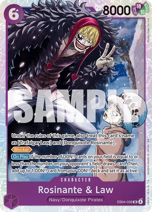 Rosinante & Law EB04-038 Alternate Art