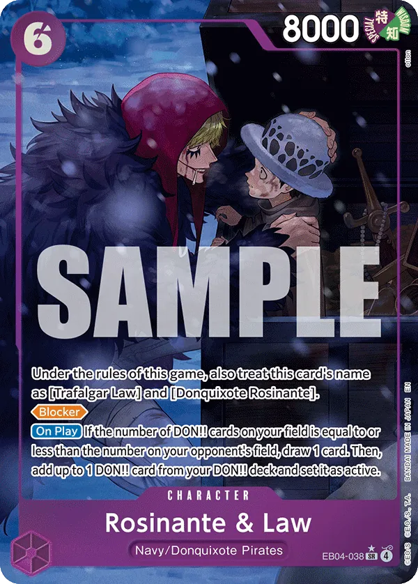Rosinante & Law EB04-038 Alternate Art