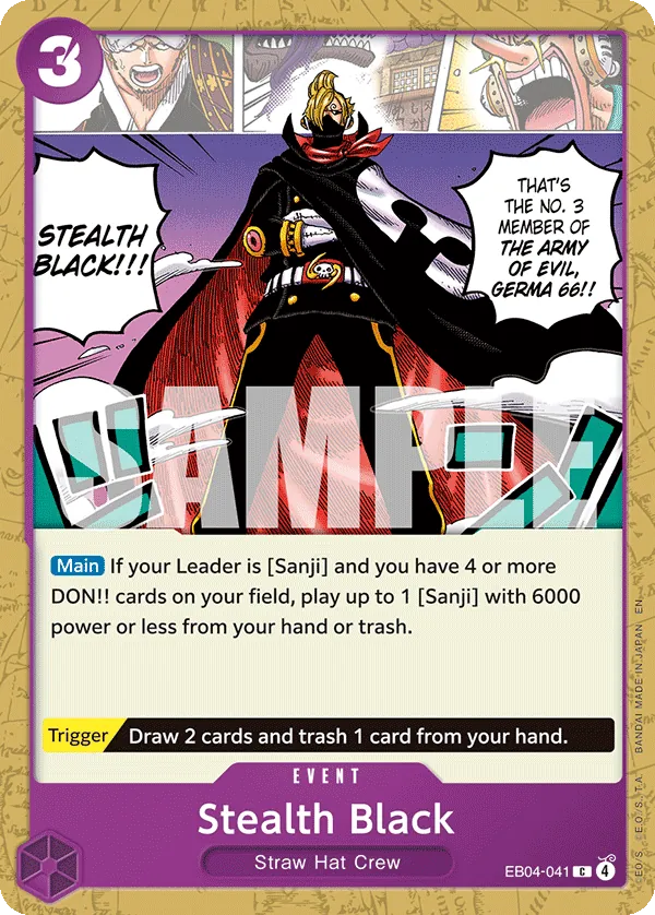 Stealth Black EB04-041 Alternate Art