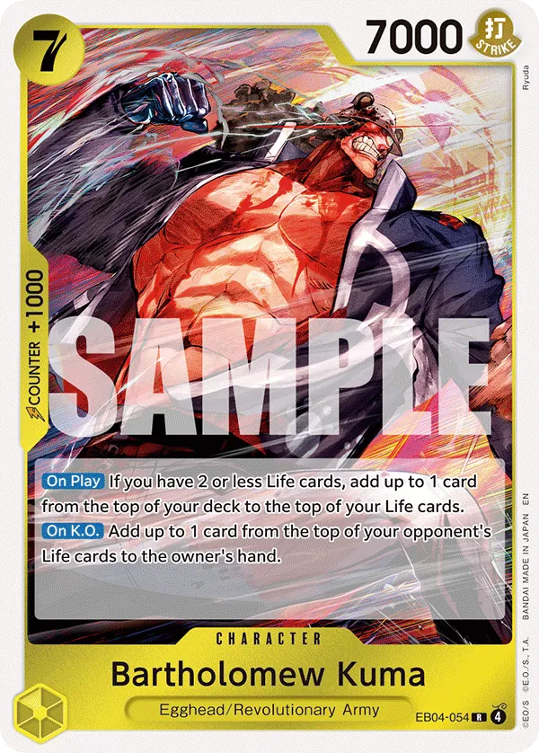 Bartholomew Kuma EB04-054 Normal