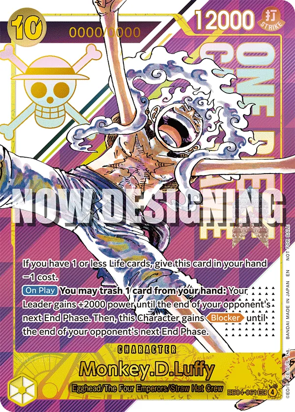 Monkey.D.Luffy EB04-061 Alternate Art