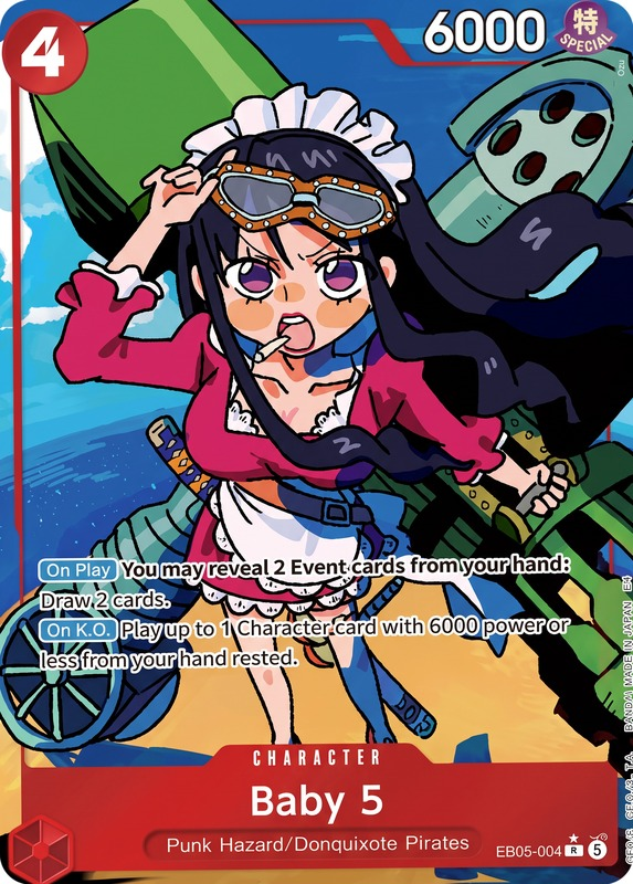 Baby 5 EB05-004 Alternate Art