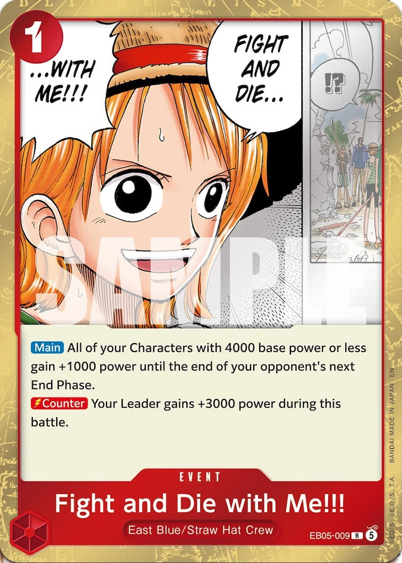 Fight and Die with Me!!! EB05-009
