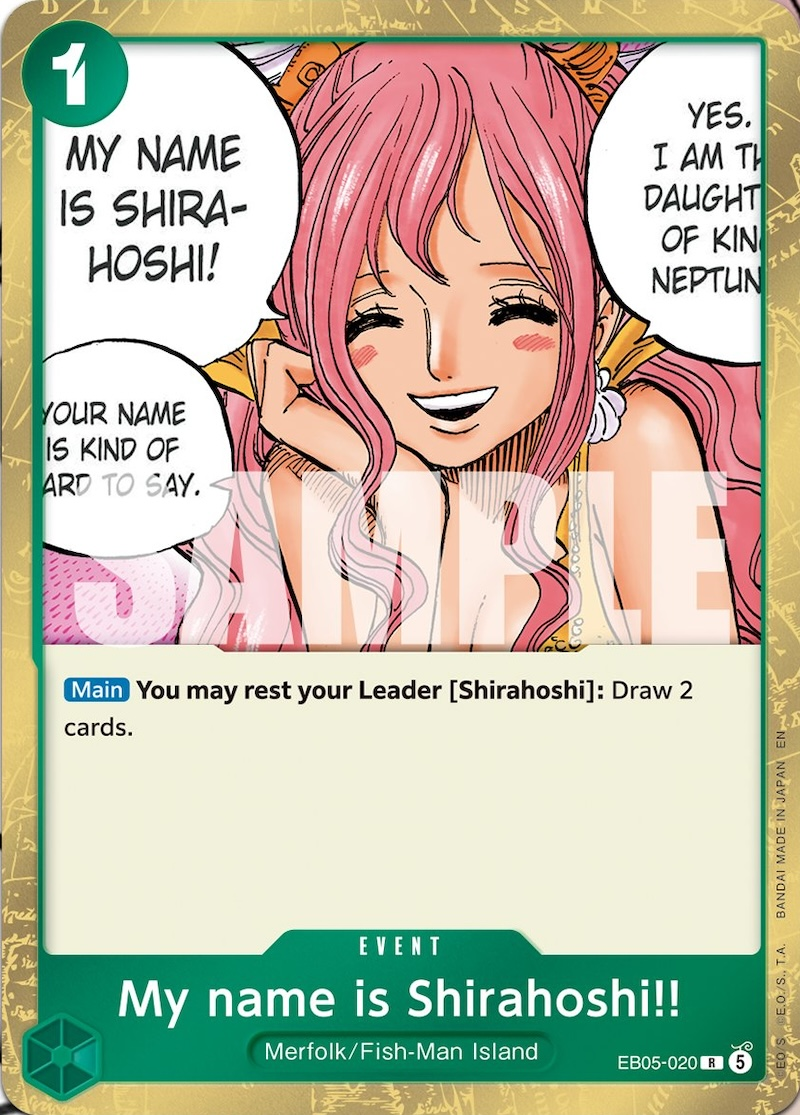 My name is Shirahoshi!! EB05-020