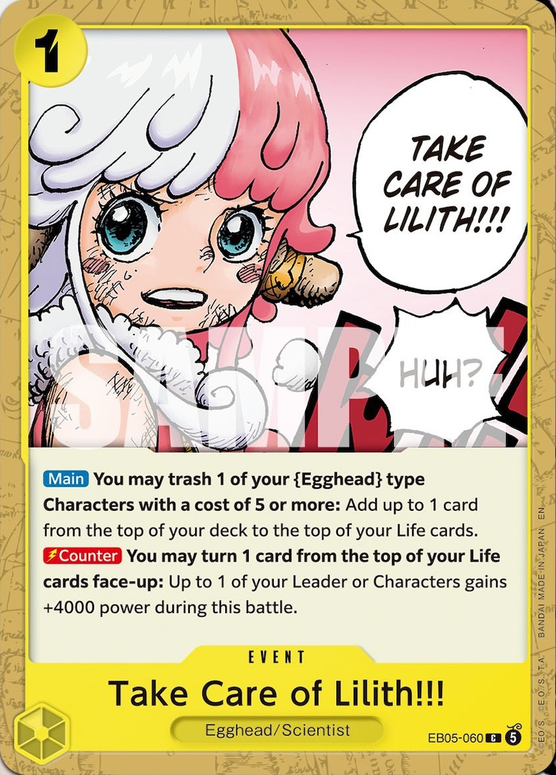 Take Care of Lilith!!! EB05-060