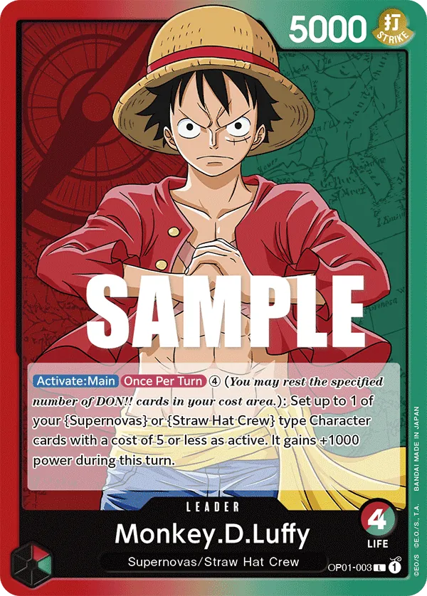 Monkey.D.Luffy OP01-003 Normal