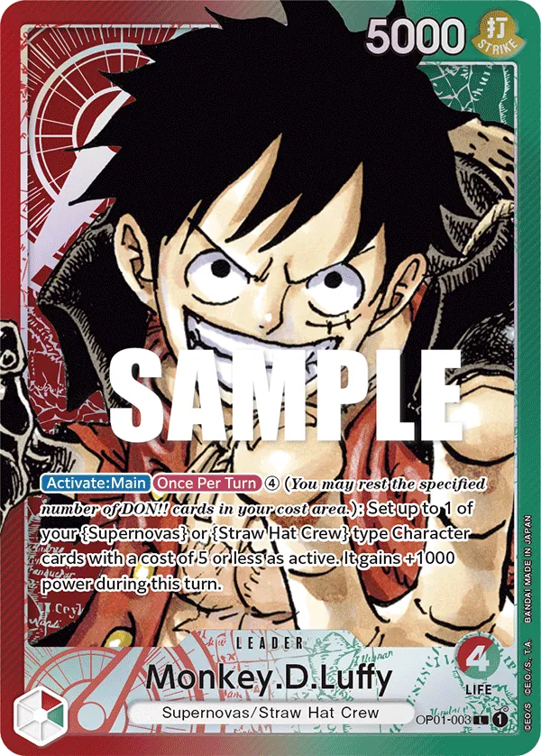 Monkey.D.Luffy OP01-003 Parallel