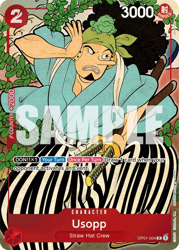 Usopp OP01-004 Alternate Art