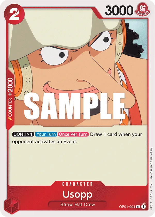 Usopp OP01-004 Normal