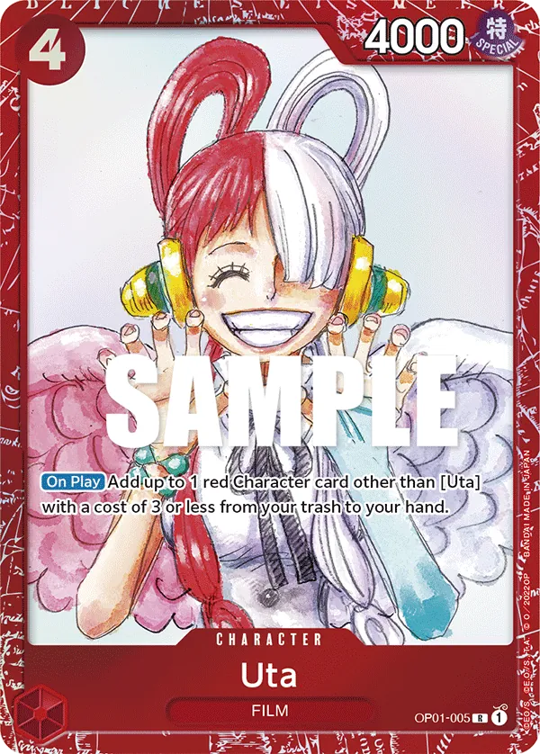 Uta OP01-005 Alternate Art