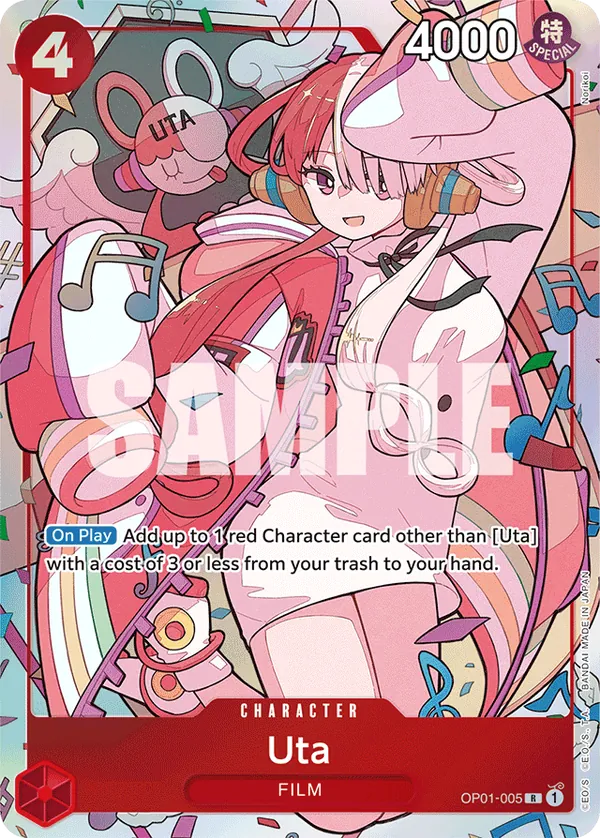 Uta OP01-005 Alternate Art
