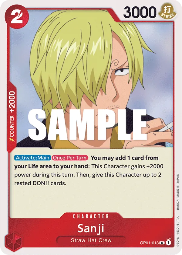 Sanji OP01-013 Normal