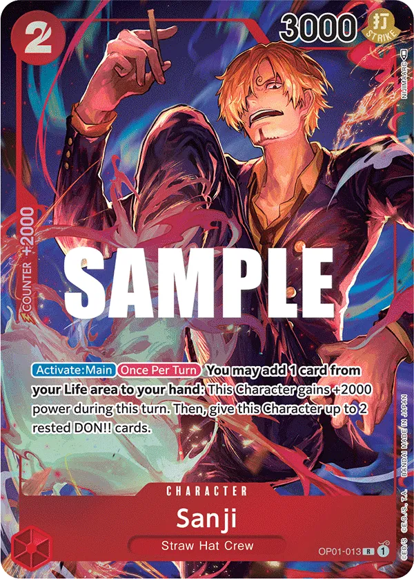 Sanji OP01-013 Parallel