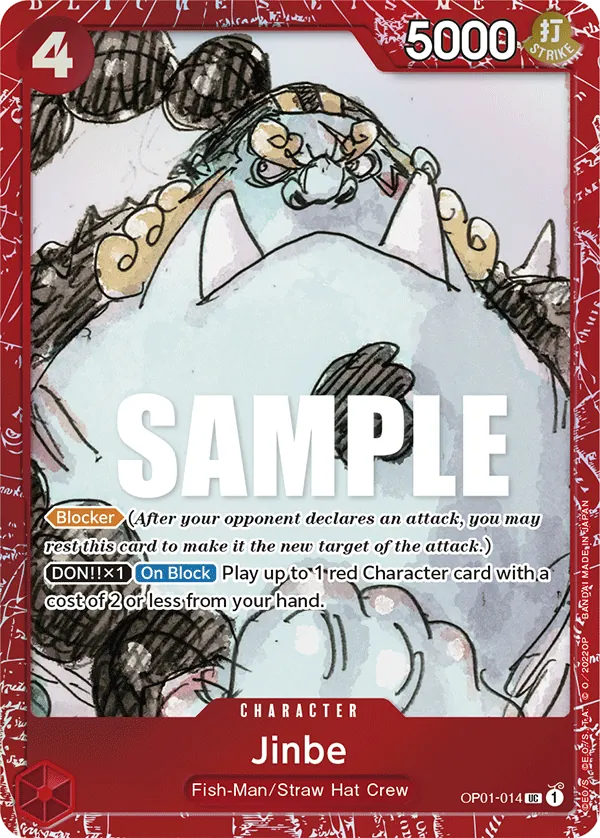 Jinbe OP01-014 Alternate Art