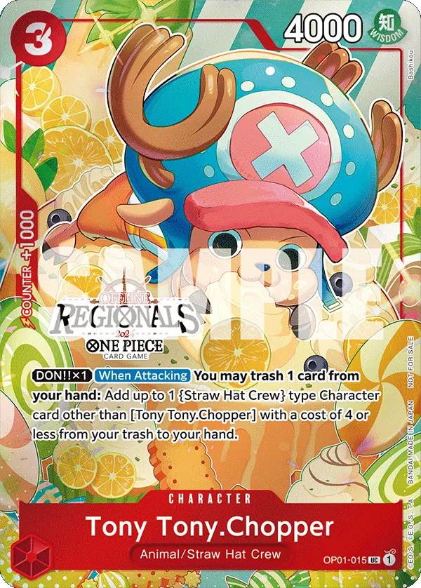 Tony Tony.Chopper OP01-015 Alternate Art