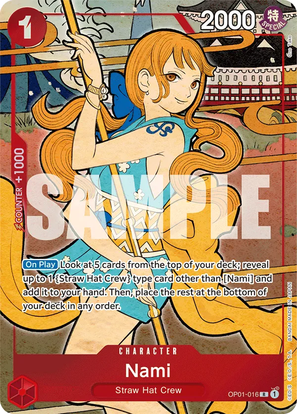 Nami OP01-016 Alternate Art