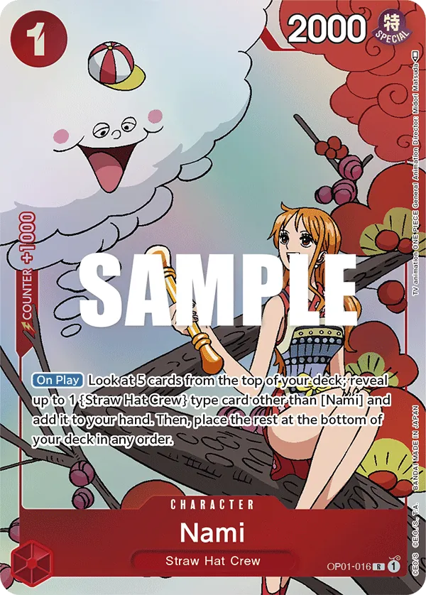 Nami OP01-016 Alternate Art